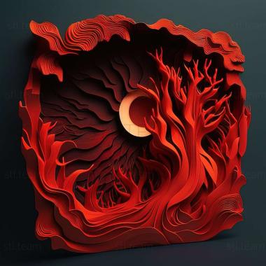 3D модель Гра Heavy Fire Red Shadow (STL)